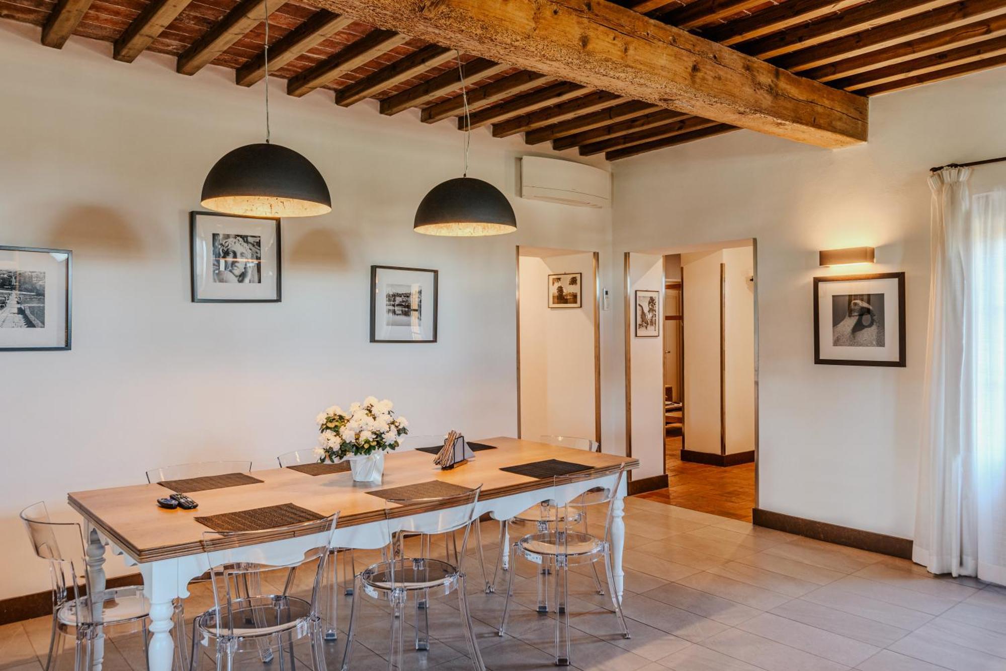 Villa Tolomei Hotel&Resort Firenze Esterno foto The dining room at the Old Post Office