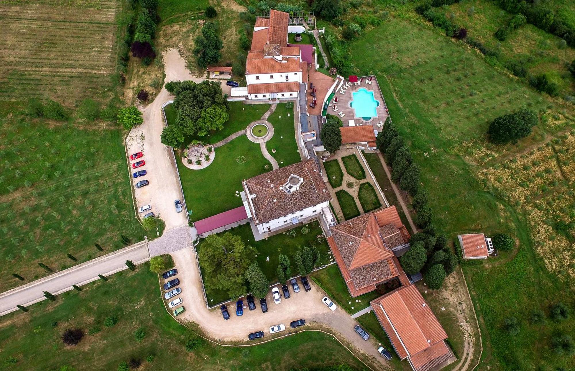 Villa Tolomei Hotel&Resort Firenze Esterno foto Aerial view of the castle