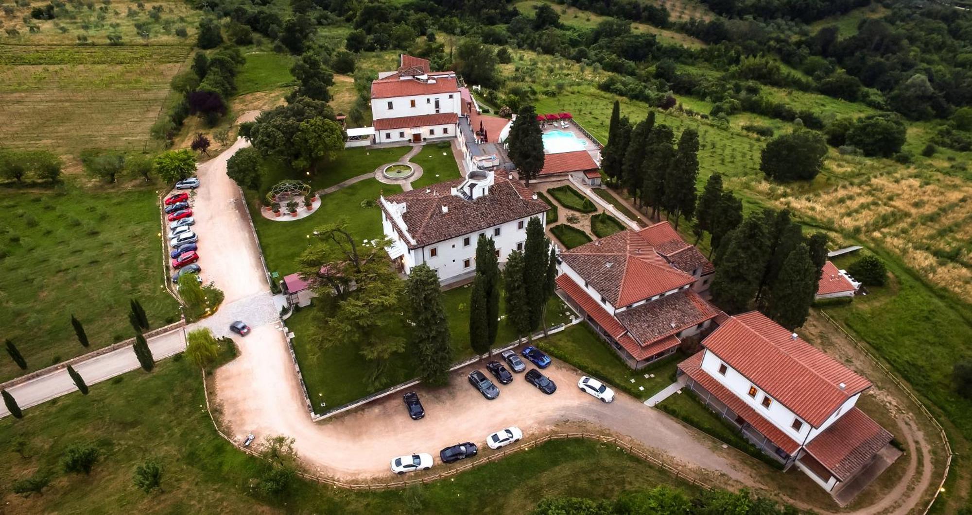 Villa Tolomei Hotel&Resort Firenze Esterno foto Aerial view of the monastery
